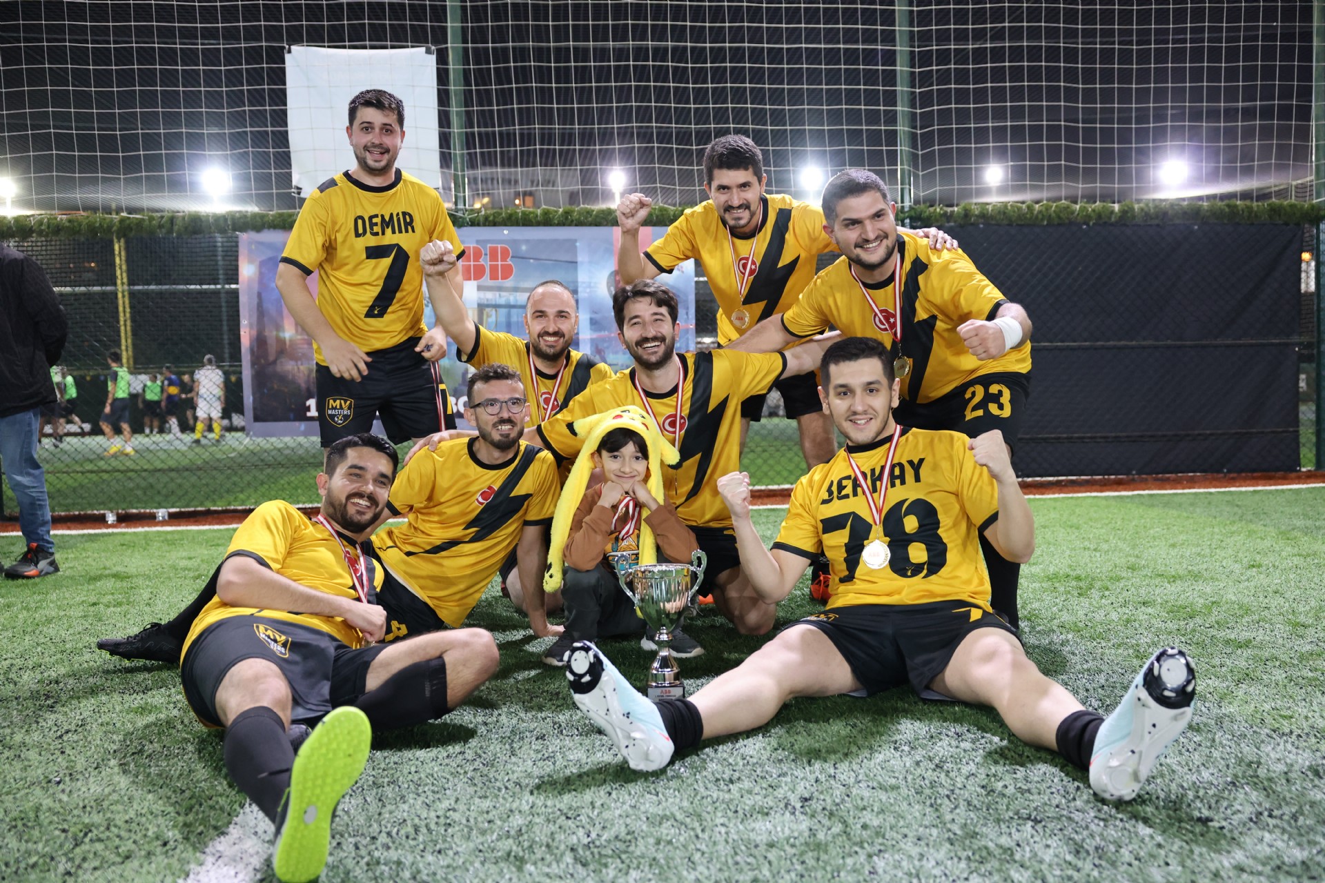 ABB 1. Futbol Turnuvasında Finalde Kazanan MvMasters Oldu