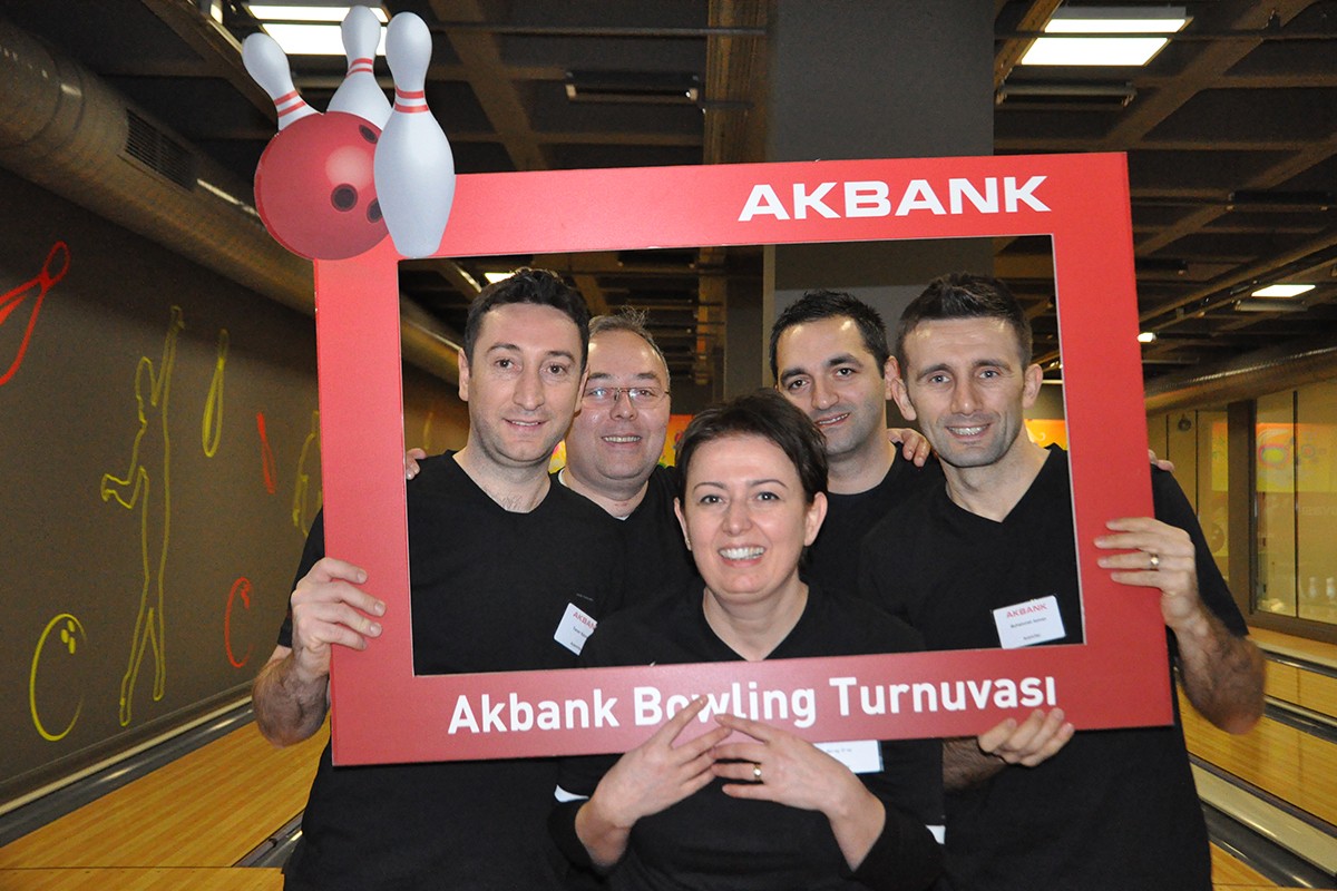 Akbanklı Bowlingte de Farklı